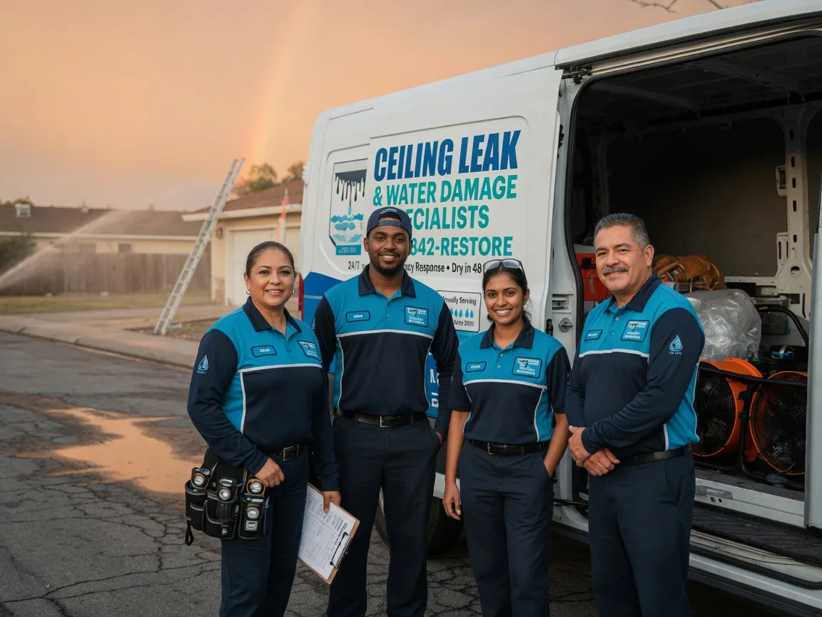 Ceiling Leak Cleanup company in Sparks, OK